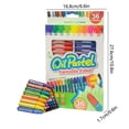 thumbnail image 3 of Hexagon Oil Pastels Set for Artists, Smooth Multicolor Drawing Sticks, Professional Grade Blending Wax Crayons for Creative Projects, 3 of 9