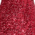 thumbnail image 4 of Gspmoly Robes Grande Taille pour Femmes aux Formes, Robe pour Femme Robe de Soirée Aguichant Fendue Col en V à Paillettes Mode Sans Manches Été Robes Formelles pour Femme jusqu'à 70 % de Rabais, 4 of 4