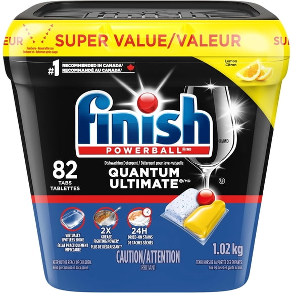 FINISH® - QUANTUM ULTIMATE® Lemon 82 ct