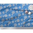 thumbnail image 3 of Soimoi Moss Georgette Fabric Artistic Floral Printed Fabric 1 Yard 42 Inch Wide, 3 of 3
