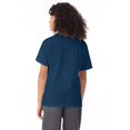 thumbnail image 3 of Hanes Boy`s ComfortBlend EcoSmart Crewneck, M, Navy, 3 of 3