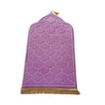 thumbnail image 4 of Prayer Rug Worship Mat Floor Carpet Rugs Travel for Outdoor Bedroom Birthday Gifts Taro, 4 of 9