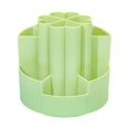 thumbnail image 1 of EGNMCR Pencil Holder for Desk Pencil Case Pencil Pouch Four-leaf Rotary Pen Student's Large Capacity Desktop Storage And Sorting Box Multi Functional Office Pen Box Rotating pen holder, 1 of 2