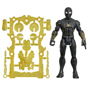 Marvel Studios Spider-Man: Far From Home ActionVerse Black & Gold Suit Spider-Man 4.5 Inch Action Figure & Accessories