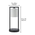 thumbnail image 4 of hometrends Table Lamp with USB Port & Wireless Charger, 4 of 4