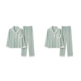 thumbnail image 2 of kurtrusly Women Pyjamas Set - Comfortable Fit And Flattering Various Colors Sexy Soft Cotton Ladies Short Pyjamas Sets B6803 XL,1 2Set, 2 of 6