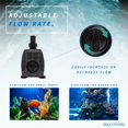 thumbnail image 4 of JUNWELL Living Energy Efficient Fountain Pump  530GPH, 4 of 5