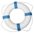 thumbnail image 4 of Taylor Made Life Buoy 371 17 Inch Diameter; Ring; White; Closed Cell Foam Ring/Polypropylene Grab Line, 4 of 4