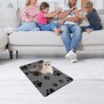 thumbnail image 2 of Yhmxh Cats Scratch Large-scale Grinding Claw Cats Toys Wear Scratch Dart Scratch Basin One Cats Rattan Weave Cats Sleeping Mat Mat Washable Rug Anti-slip Rug Rugs for Living Room Outdoor Rug, 2 of 5