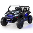 thumbnail image 1 of Costway 12V 2-Seater Kids Ride On UTV RC Electric Vehicle Suspension with Lights & Music, 1 of 10