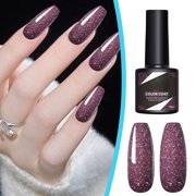 ABPWLY Glitter Nail Polish High End Nail Polish Everyday Dating Party Nail Art 8.5ml Clearance Beauty and Personal Care Canada Days Beauty and Personal Care Beauty and Personal Care