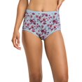 thumbnail image 1 of Jockey Women's Worry Free Cotton Stretch Moderate Absorbency Brief, 1 of 4