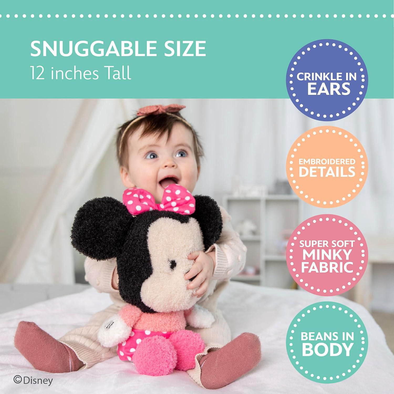 Peluche Disney Baby Minnie Mouse Cuteeze - 12 pouces