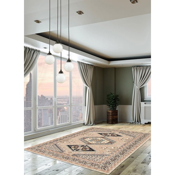 ECARPET Qashqai Ivory Rug