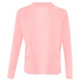thumbnail image 5 of cfhntfmh Cardigan Grande Taille pour Femmes Mode à devant Ouvert Manches Longues Tuniques Chemises Automne Formel Travail Bureau Cardigans, 5 of 5