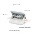 thumbnail image 1 of Multi Function Paper Puncher, 26 Hole Manual Office Supplies Tool for A4, B5, A5, Graduation Marks, Scrap Box, DIY Binding, 1 of 8