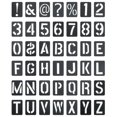 thumbnail image 1 of MesaSe 42pcs Alphabet Letter Stencil Spray Templates for Home Shop, 1 of 8