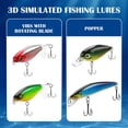 thumbnail image 2 of CHOK Gear Tackle Box Attractants Fishing Lures for Bass Trout  302 Count, 2 of 7