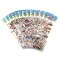 thumbnail image 1 of 12 Sheets/Set Dinosaur Series Cartoon Stickers For Child Notebook Skateboard DIY Waterproof Cute Sticker Toy Boys Gift Vehicle 2, 1 of 6