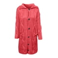 thumbnail image 4 of AherBiu Plus Size Cardigan for Women Trendy Cable Knit Long Cardigans Button down Open Front Winter Coat, 4 of 5