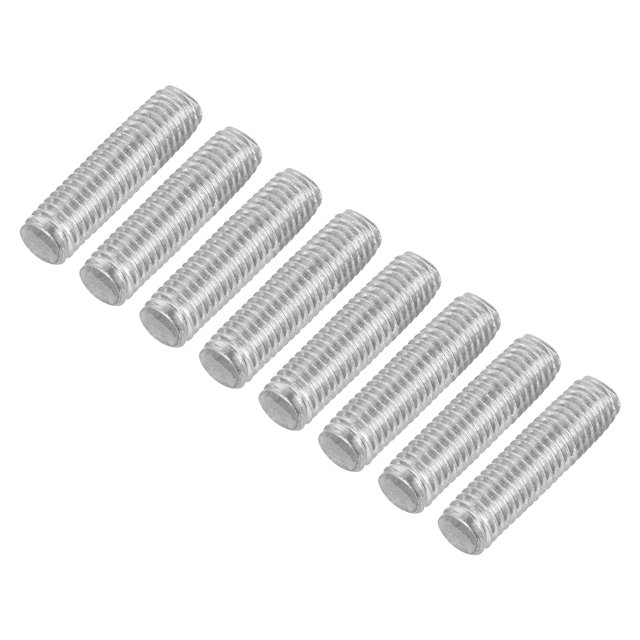 Unique Bargains 16Pack M5 x 20mm 0.8mm Pitch 304 Stainless Steel Fully Threaded Rod Bar Studs