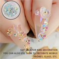 thumbnail image 4 of maskred 1/2/3/5 Art Crystal Flower Shining Rhinestone Pearl Sequin Rhinestone Manicure Decoration No.6 1 Pc, 4 of 6
