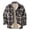 Brown, variant on Meichang Flannel Jackets Men Clearance Plaid Fleece Shirt Jacket Fall Button Down Jacket Outerwear Modern Fit Long Sleeve Jacket Coat with Pockets