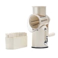 thumbnail image 2 of LSLJS Rotary Graters with Handle 5 In 1 Gourmets Cheese Graters Vegetables Slicers Manual Food Slicers with 5 Sets Replaceable Stainless Blades and Strong Suction, 2 of 9