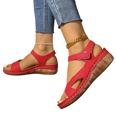 Willtoo Orthopedic Sandals for Women Slip on Non Slip Arch Support Summer Flat Sandals Lightweight Walking Shoes 2026 New Comfort Foam Shoes