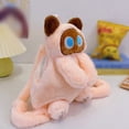 thumbnail image 4 of Cute Cat Backpack for Kids Stuffed Animal School Bag Cartoon Design Lightweight Durable Travel Daypack, 4 of 9