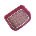 thumbnail image 3 of pitrice Pet Toilet Cleaning Tool Plastic Corner Lavatory Basin for Cat Dogs Ferret Pink, 3 of 7