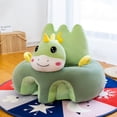 thumbnail image 1 of Hml Baby Sofa Support Chair Soft Plush Cartoon Animals Baby Sitting Chair Learning To Sit Seats Without Filled Cotton, 1 of 1