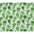 thumbnail image 5 of oneOone Cotton Flex Green Fabric Cactus Sewing Craft Projects Fabric Prints By Yard 40 Inch Wide, 5 of 5