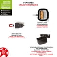 thumbnail image 3 of Starfrit 2.5L Oil Fryer with Removable Ceramic Bowl - Adjustable Temperature Control - Magnetic Power Socket and Large Viewing Window, 3 of 10
