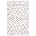 thumbnail image 4 of SAFAVIEH Berber Avery Geometric Diamonds Shag Area Rug, 4 of 7