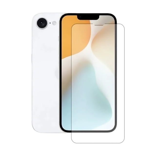 PANDACO Tempered Glass Ultra Thin Screen Protector (3 Pack) for iPhone 16e