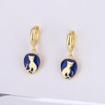 thumbnail image 4 of Fashion Cat Pendant Earrings: Simple Metal Dangle Earrings Drop Earrings Jewelry, 4 of 8