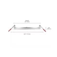 thumbnail image 2 of Commercial Electric Value Series 6-Inch LED Slim Canless Recessed Light, White Finish, Energy Efficient, Dimmable, Easy Install, (10-Pack), 2 of 9