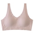 thumbnail image 3 of Seamless Comfort Bras for Solid Color T Shirt Wear with Smooth Back Design Everyday Support Everyday Back Smoothing Full Coverage Wireless bra, 3 of 4