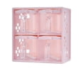 thumbnail image 2 of Transparent Seasoning Box, with Handle and Spoon, Storage Container Rack Set, Detachable, 4 Compartments, Food-grade Plastic, Space-saving, for Spices Seasonings, 2 of 6