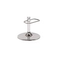 thumbnail image 5 of Armen Living Adele Tabouret de Bar Pivotant Moderne en Similicuir Noir, 5 of 5