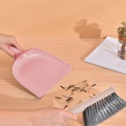 TopLLC Clean Products for Cleaning, Cleaning Supplies Dustpan And Brush Set Handheld Dustpan And Brush Comfortable Grip Brush And Dustpan For Sofa Tabletop Bedroom Tent Cleaning Desk Broom