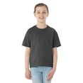 thumbnail image 1 of Jerzees T-Shirt à Col Rond à Manches Courtes Youth DRI-POWER Active, TG, Noir Chiné, 1 of 1