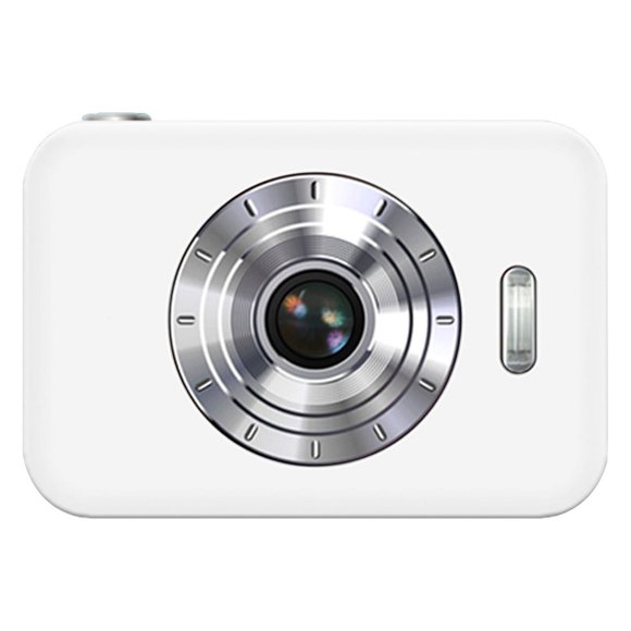 Lksixu Digital Camera 4K HD Daily Travel Photo Recorder With Large Head Sticker Filter Macro Digital Beauty Camera Digital Cameras Electronics for Home Office School