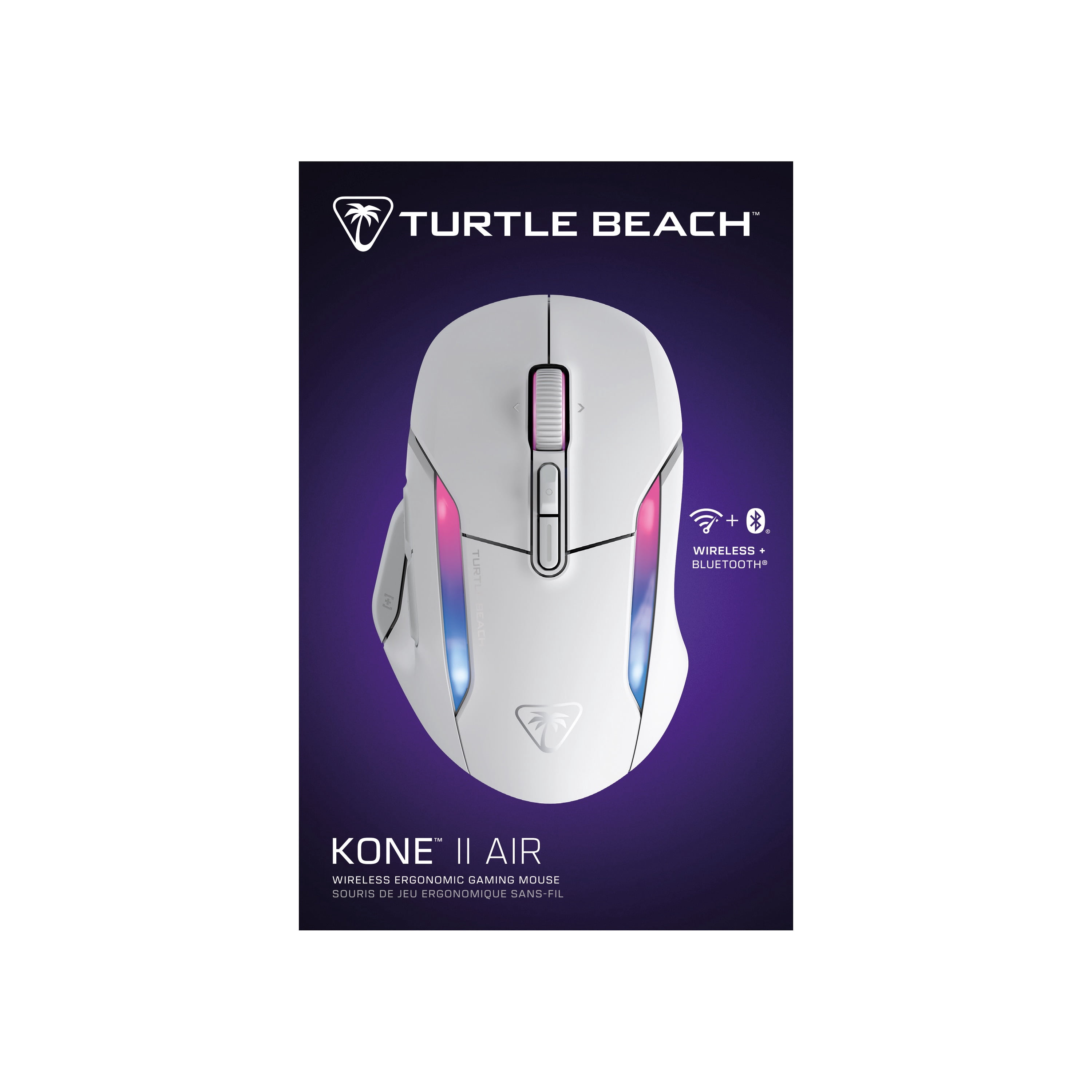 Turtle Beach® Kone™ II Air Wireless Ergonomic Gaming Mouse - White
