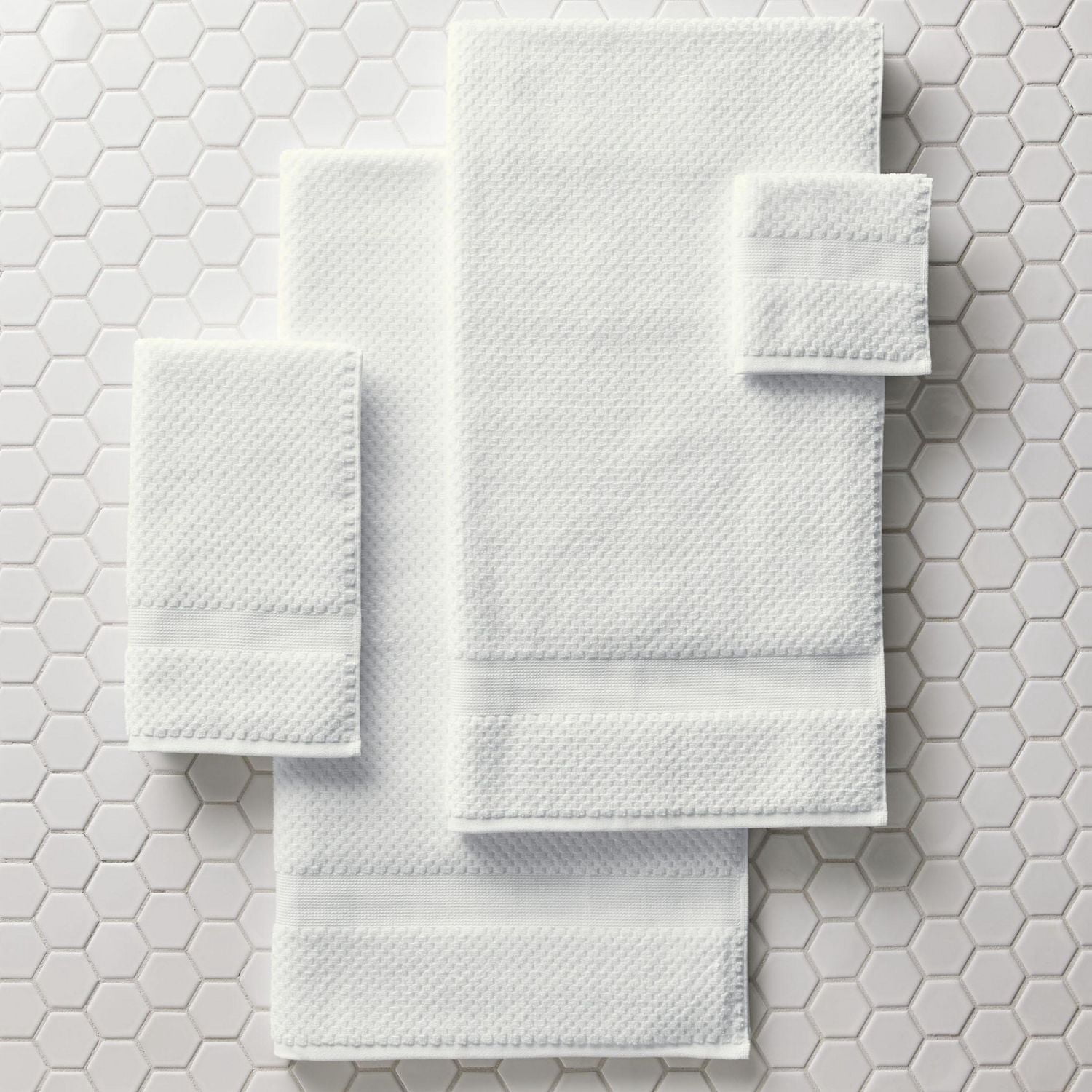 Better Homes & Gardens Signature doux Popcorn Texture Collection débarbouillettes