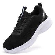 Big Size Women's Lightweight Walking Sneakers Casual Lace Up Flats Tennis Athletic Running Fashion Sport Shoes for Girls