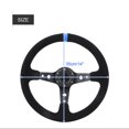 thumbnail image 1 of 35cm/14inch 6- Auto Car Steering Wheel Cover,Fashionable Steering Wheel Universal Aluminum Steering Wheel Frame Auto Car Racing Steering Wheel With Horn, 1 of 8