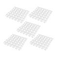 thumbnail image 4 of veasfak 30 Grid Egg Tray Egg Storage Container Egg Organizer Rack Stackable Reusable Egg 5pcs White, 4 of 9