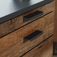 thumbnail image 2 of Sauder® Boulevard Cafe Side Table, Black/Vintage Oak, 427353, 2 of 7